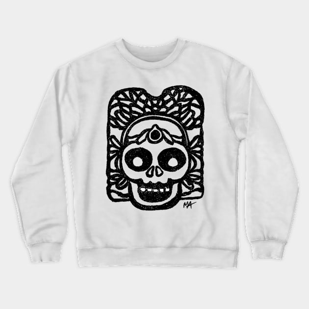 Azteca Catrina Crewneck Sweatshirt by The Mindful Maestra